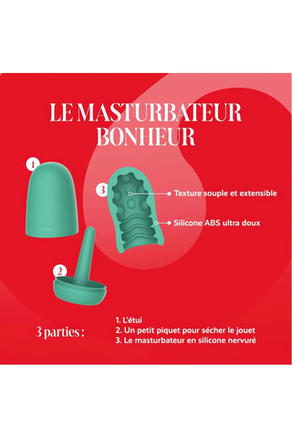 Masturbateur Bonheur - Turquoise