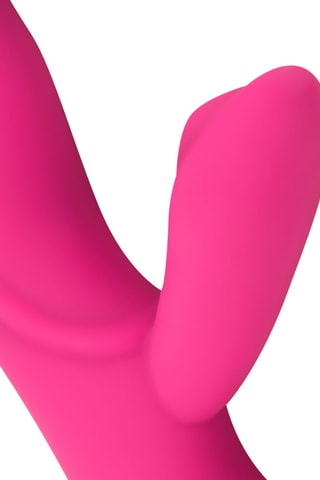 Vibromasseur rabbit Tarzan - Rose - 11,5 cm