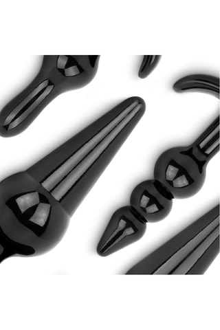 Coffret 4 plugs anaux - Noir