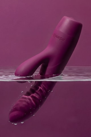 Vibromasseur Rabbit Shake waterproof - Violet - 10,7 cm