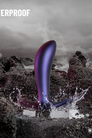 Vibromasseur anal Uranus - Violet - 10,5 cm