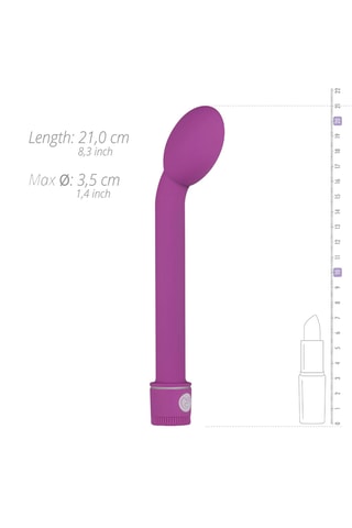 Vibromasseur point G G-Spot - Violet - 18 cm