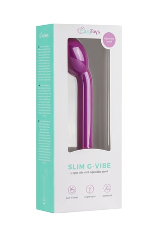 Vibromasseur point G G-Spot - Violet - 18 cm