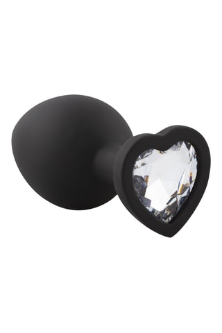 3 plugs anaux waterproof Diamond - Noir - 7/8/9 cm