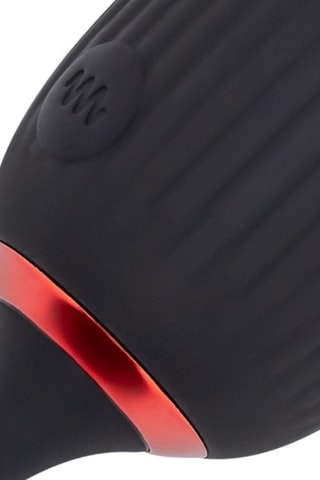 Œuf vibrant avec télécommande sans fil Zoé - Noir - 8 cm