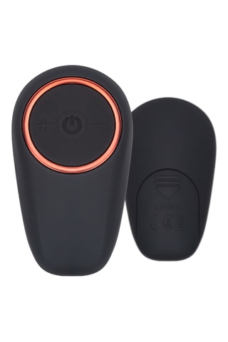 Œuf vibrant avec télécommande sans fil Zoé - Noir - 8 cm