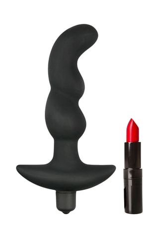 Vibromasseur prostatique - Noir - 11,5 cm