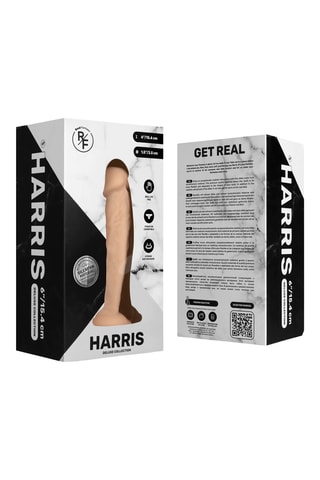 Godemiché réaliste waterproof Harris - Beige - 15 cm
