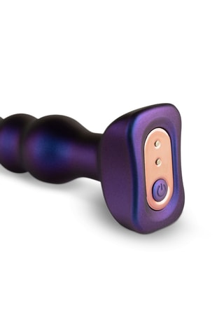 Plug anal vibrant Space Invader - Violet - 10,5 cm