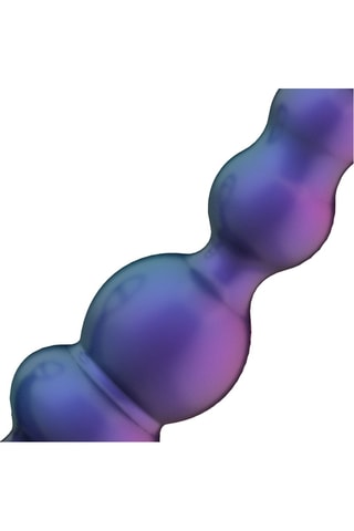 Plug anal vibrant Galaxy Force avec télécommande - 13,5 cm