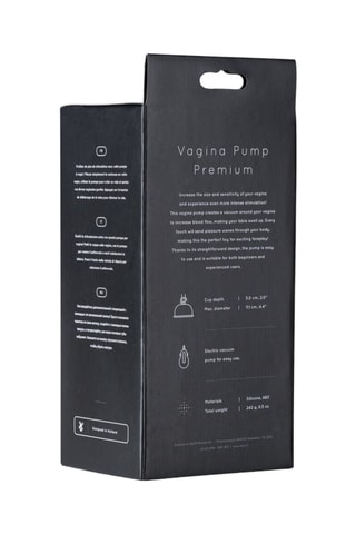 Pompe vaginale Premium - Noir