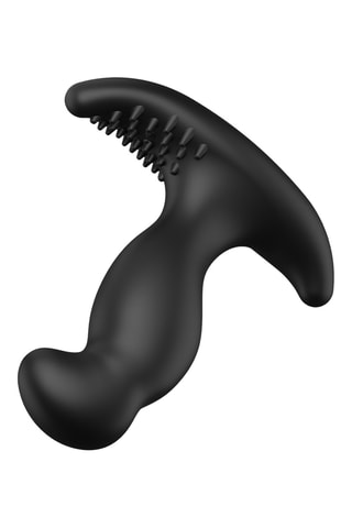 Vibromasseur Unisexe courbé G-Rider+ - Noir - 10 cm