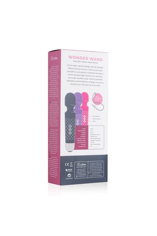 Vibromasseur Mini Wonder Wand - Noir