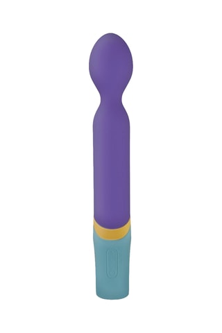 Vibromasseur waterproof Wand Base - Violet - 11 cm