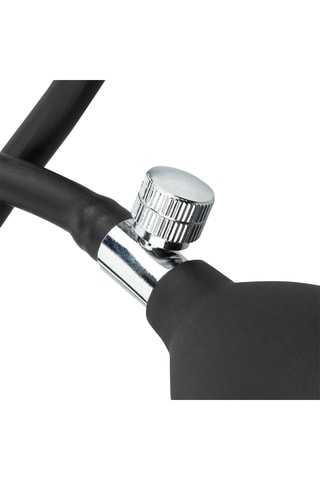 Plug anal gonflable - Noir - 8 cm