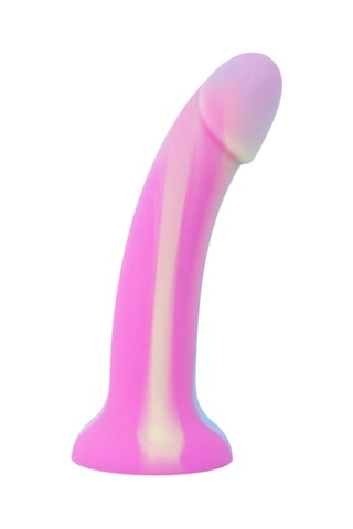 Godemiché waterproof Candy Swirl - Rose - 15,2 cm