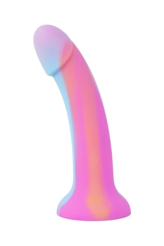 Godemiché waterproof Candy Swirl - Rose - 15,2 cm
