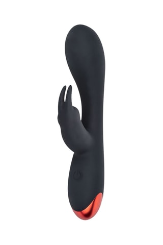 Vibromasseur Rabbit Beate - Noir - 9,5 cm