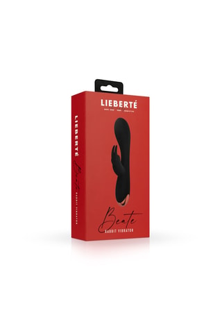 Vibromasseur Rabbit Beate - Noir - 9,5 cm