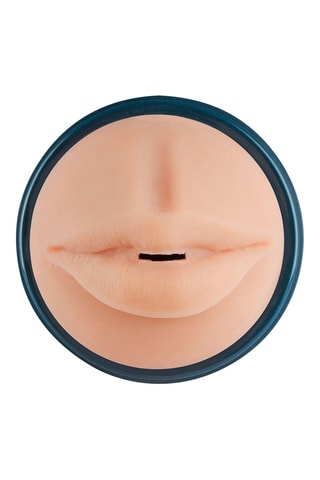 Masturbateur bouche FPPR - Bleu et beige