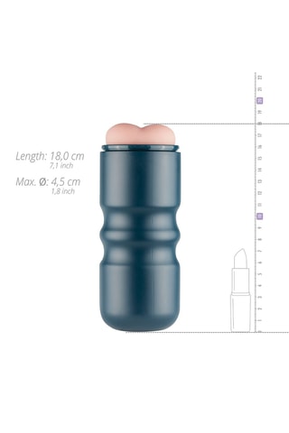 Masturbateur Anus FPPR - Bleu et beige