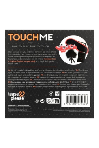 Jeu érotique Touch Me - 10 pièces