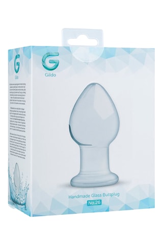 Plug anal Gildo - Transparent - 7 cm