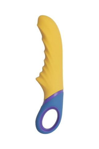 Vibromasseur waterproof Point G tone - Jaune - 11 cm