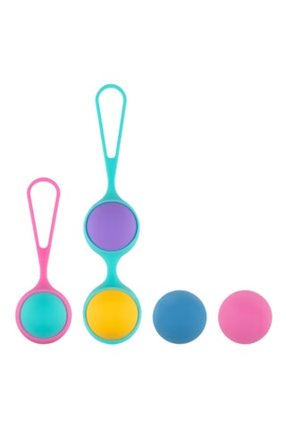Set de boules de geisha waterproof Vita - Multicolore - 10 cm