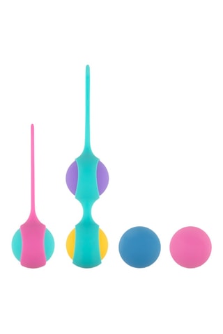 Set de boules de geisha waterproof Vita - Multicolore - 10 cm