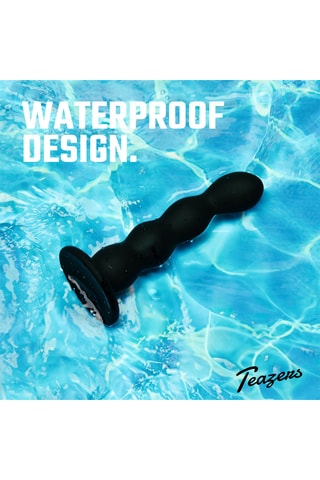 Harnais godemiché waterproof - Noir - 11,5 cm