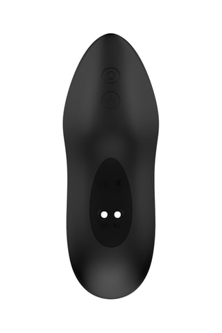 Vibromasseur prostatique rotatif Revo Air - Noir - 10 cm