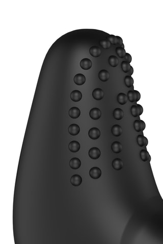 Vibromasseur prostatique rotatif Revo Extreme - Noir - 10 cm