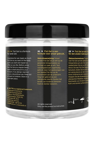 Gel de fist transparent non collant - 500 ml