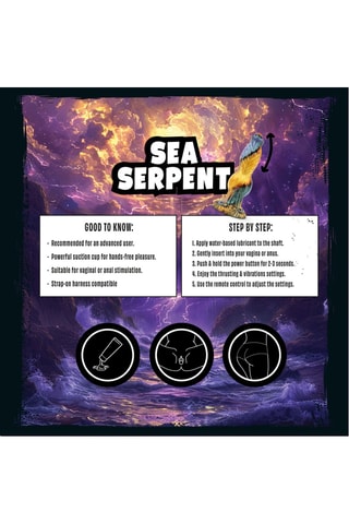 Godemiché Sea Serpent - 23 cm