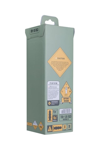 Plug anal Tactical III - Noir - 23,8 cm