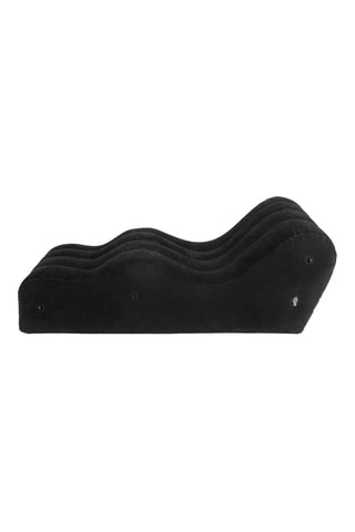 Banc gonflable - Noir - 47 x 36 x 12,5 cm