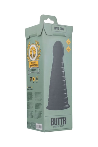 Plug anal Devil Dog - Noir - 23,8 cm