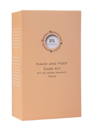 Estuche de crema de manos y de pies 8 % Kedma - 2 productos