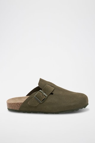 Sabots en cuir - Vert