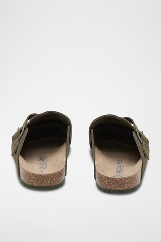 Sabots en cuir - Vert