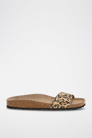 Mules - Marron et noir