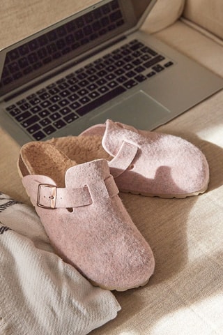 Sabots Rosso - Rose et beige