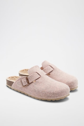 Sabots Rosso - Rose et beige