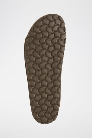Mules en nubuck - Vert