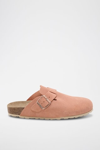 Sabots en cuir - Rose