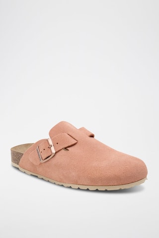 Sabots en cuir - Rose