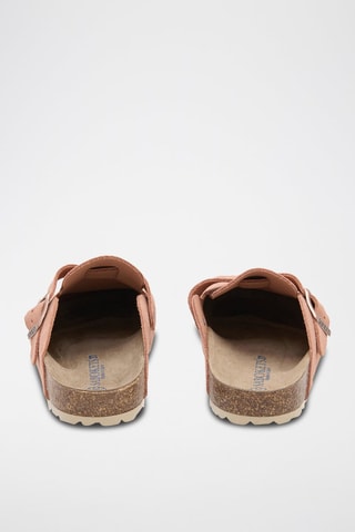 Sabots en cuir - Rose