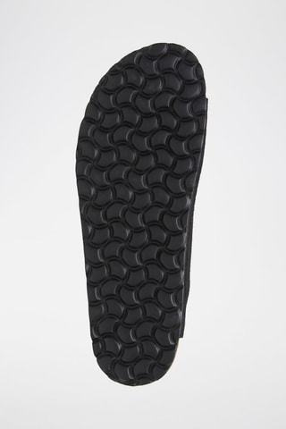Mules en nubuck - Noir