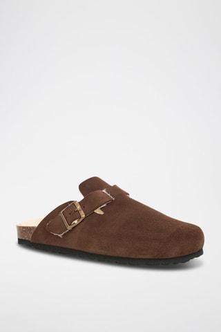 Sabots en cuir - Marron